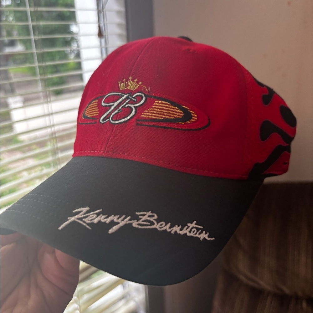 Vintage Budweiser flame hat